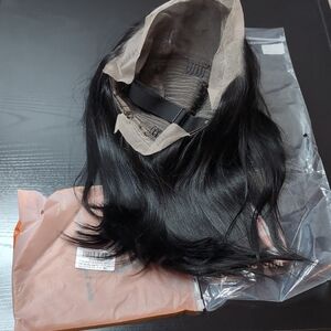 12 Inch 150% Density 13x4 Lace Front Human Hair Bob Wig Side Part Natural Black